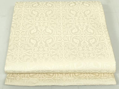 平和屋着物●丸帯　葡萄唐草文錦　金糸　正絹　逸品　DAAU6898ob