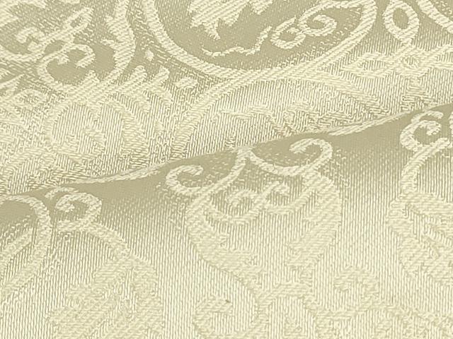平和屋着物●丸帯　葡萄唐草文錦　金糸　正絹　逸品　DAAU6898ob