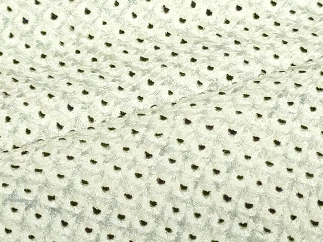 平和屋着物●創作　九寸名古屋帯　総絞り　霞文　正絹　逸品　DAAU6968ob