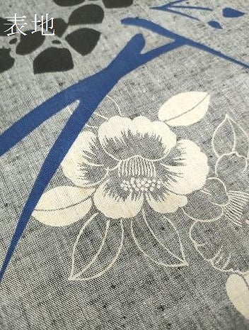 平和屋着物∴夏物 浴衣 反物 着尺 椿 綿 逸品 未使用 DAAU7852zzz