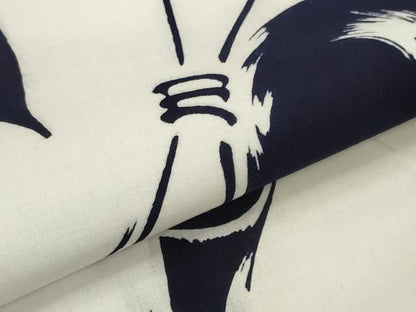 平和屋着物∴夏物 浴衣 反物 着尺 東京本染 小珍染 瓢箪 ひょうたん 綿 逸品 未使用 DAAU7857zzz