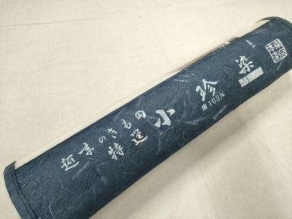 平和屋着物∴夏物 浴衣 反物 着尺 東京本染 小珍染 瓢箪 ひょうたん 綿 逸品 未使用 DAAU7857zzz