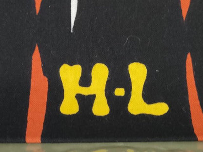 平和屋着物∴夏物　H・L（アッシュエル）　HENRI-LUC CHAPUIS　浴衣　反物　着尺　よろけ縞　綿　逸品　未使用　DAAU7859zzz