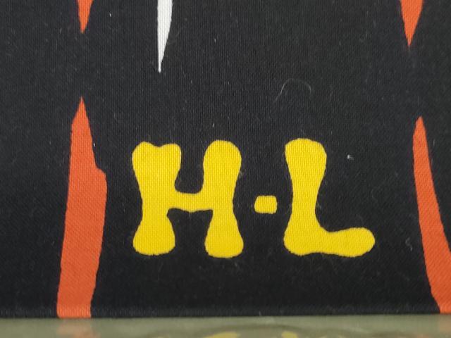 平和屋着物∴夏物　H・L（アッシュエル）　HENRI-LUC CHAPUIS　浴衣　反物　着尺　よろけ縞　綿　逸品　未使用　DAAU7859zzz
