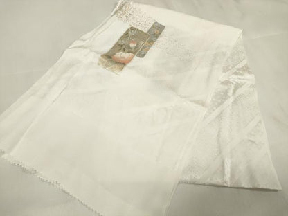 平和屋着物●和装小物 帯締め・帯揚げセット 礼装用 短冊花文 金彩 亀房付き 逸品 未使用 DAAU7977zzz