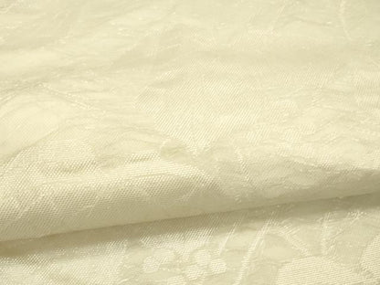 平和屋着物＊夏物　六通柄袋帯　葡萄蔦の葉文　銀糸　正絹　逸品　DAAU8087cm