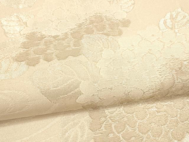 平和屋着物＊夏物　六通柄袋帯　紫陽花　銀糸　正絹　逸品　DAAU8096cm