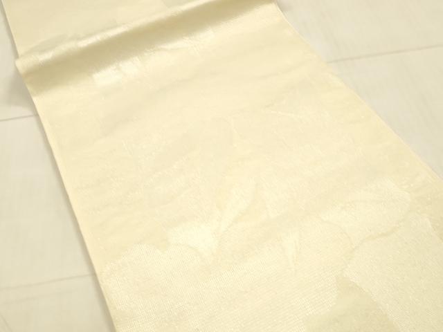 平和屋着物＊夏物　六通柄　本袋帯　笹竹文　銀糸　正絹　逸品　DAAU8293cm