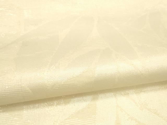平和屋着物＊夏物　六通柄　本袋帯　笹竹文　銀糸　正絹　逸品　DAAU8293cm