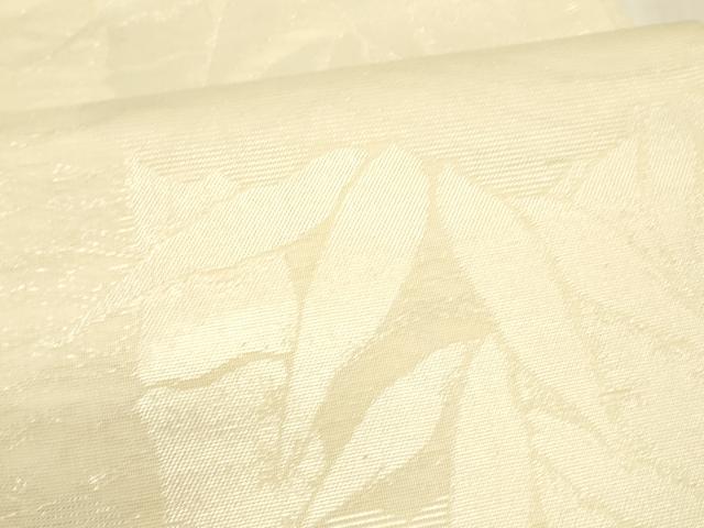 平和屋着物＊夏物　六通柄　本袋帯　笹竹文　銀糸　正絹　逸品　DAAU8293cm