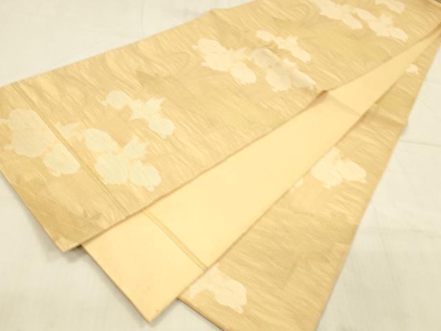 平和屋着物＊夏物　全通柄袋帯　杜若　金糸　正絹　逸品　DAAU8323cm
