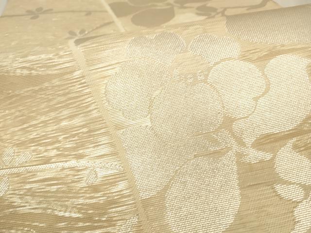 平和屋着物＊夏物　六通柄　本袋帯　色紙草花文　正絹　逸品　DAAU8395cm