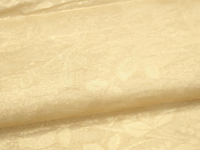 平和屋着物＊夏物 六通柄 本袋帯 草葉文 金糸 正絹 逸品 DAAU8456cm