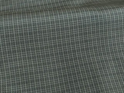 平和屋着物■男性　紬　格子　正絹　逸品　DAAU8686zy