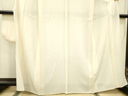 平和屋着物▽豪華振袖 単衣 胡粉色 正絹 逸品 DAAU9293fe