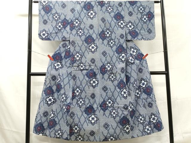 平和屋着物∴夏物 浴衣 舞花文 DAAV0111cd