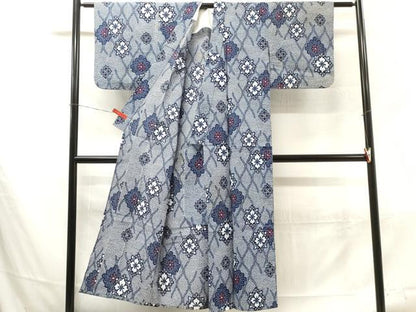 平和屋着物∴夏物 浴衣 舞花文 DAAV0111cd