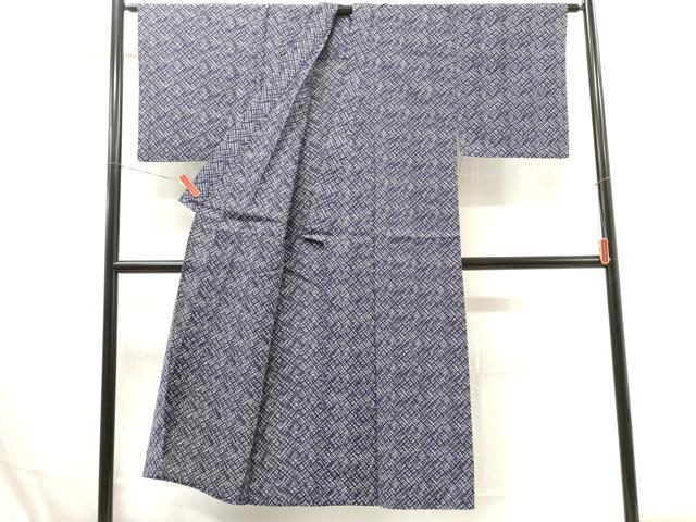 平和屋着物∴夏物 男性 浴衣 網目文 DAAV0134cd