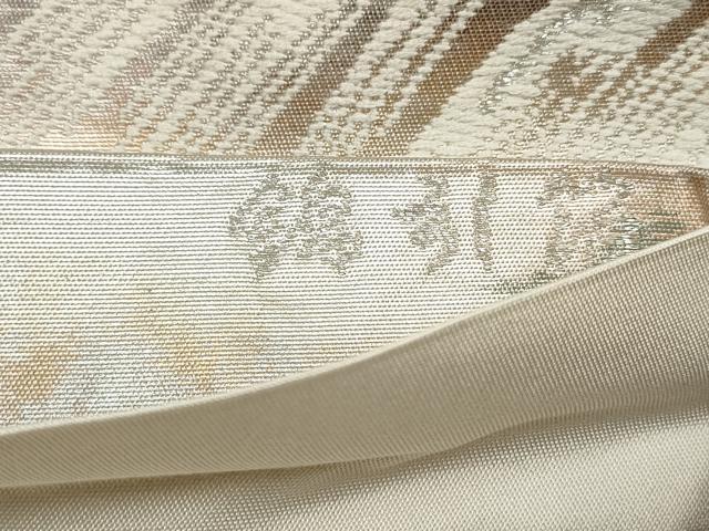平和屋着物◎六通柄袋帯　古都の四季　金銀糸　錦引箔　正絹　逸品　DAAV0716qa