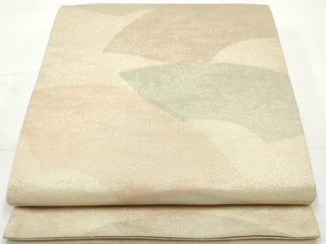 平和屋着物◎砂子綴れ　全通柄袋帯　地紙文　正絹　逸品　DAAV0846qa
