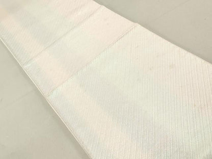 平和屋着物◎全通柄袋帯 斜縞 正絹 逸品 DAAV0877qa