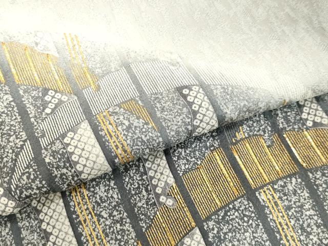 平和屋着物●訪問着 雪芝文 暈し染め 金彩 正絹 逸品 DAAV1062tw