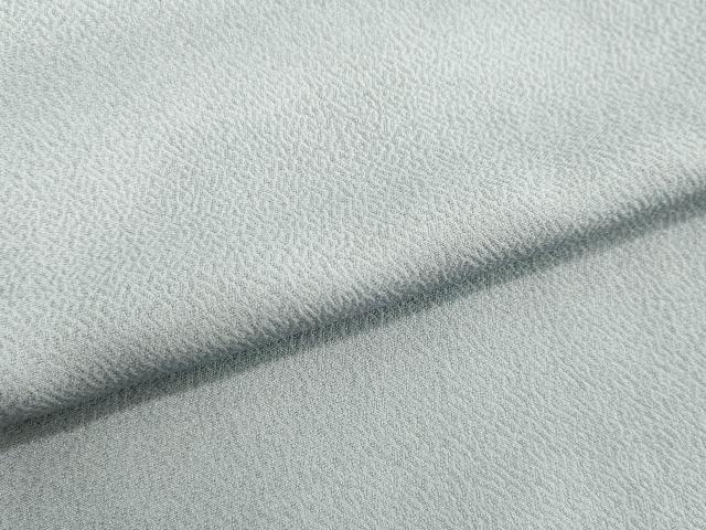 平和屋着物○東京手描友禅 安達雅一監修 色無地 スモークブルー