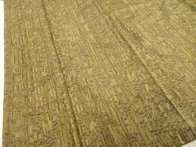 平和屋着物●本場大島紬 9マルキ 笹竹文 やまと誂製 正絹 逸品 未使用 DAAV1071tw