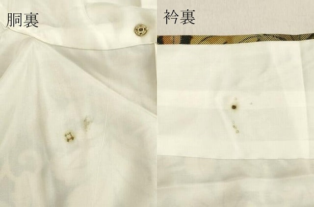 平和屋着物●上質な小紋 唐草文 正絹 逸品 DAAV1078tw