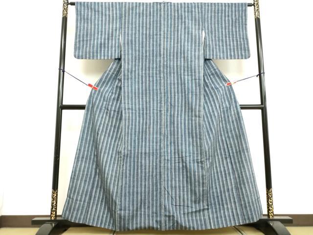 平和屋着物●上質な紬 間道 正絹 逸品 DAAV1079tw