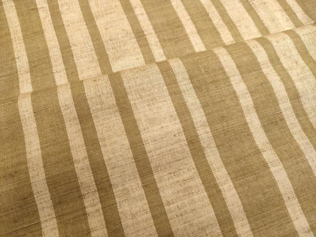 平和屋着物●上質な紬 間道 正絹 逸品 DAAV1083tw