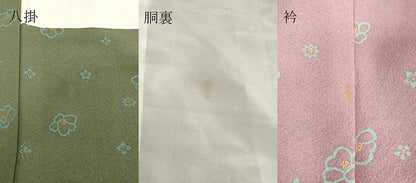 平和屋着物●訪問着 舞花文 暈し染め 正絹 逸品 DAAV1163tw
