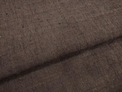平和屋着物●男性 紬 黒鳶色 高島屋扱い 正絹 逸品 DAAV1199tw