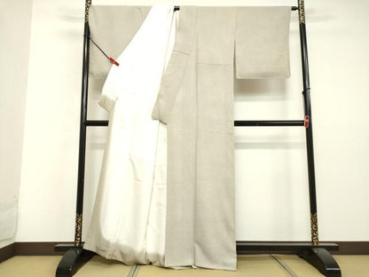 平和屋着物●銀座世きね　江戸小紋　作家物　舞花文　正絹　逸品　DAAV1209tw
