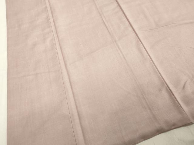 平和屋着物●結城紬 ローズダスト色 鈴乃屋扱い 正絹 逸品 DAAV1227tw