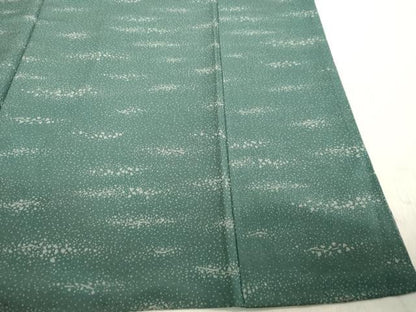 平和屋着物●訪問着　型染め　宝尽くし霞舞花文　ロング丈　正絹　逸品　DAAV1246tw