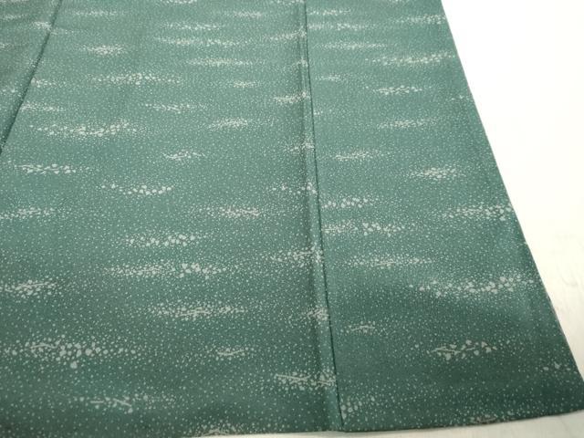 平和屋着物●訪問着　型染め　宝尽くし霞舞花文　ロング丈　正絹　逸品　DAAV1246tw