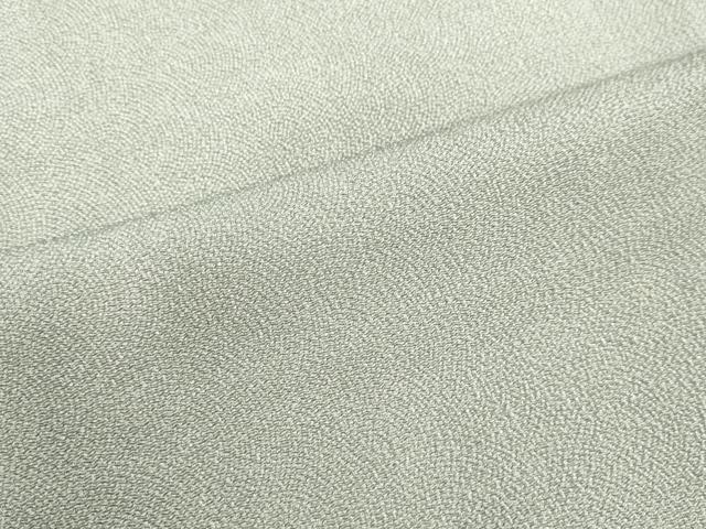 平和屋着物●伝統工芸師　服部光擴　江戸小紋　鮫小紋柄　鬼しぼ縮緬　正絹　逸品　DAAV1267tw