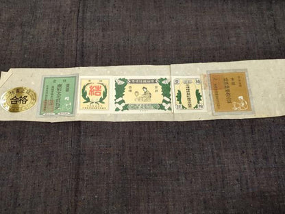 平和屋着物●極上　男性　本場結城紬　重要無形文化財　杢　証紙付き　正絹　逸品　DAAV1296tw