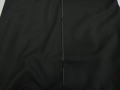 平和屋着物●男性　馬乗り袴　黒色　黒地　ウール　未使用　DAAV1307tw
