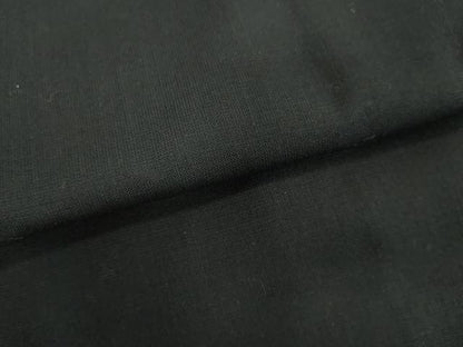 平和屋着物●男性　馬乗り袴　黒色　黒地　ウール　未使用　DAAV1307tw