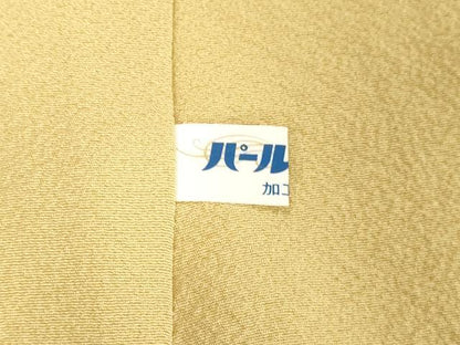 平和屋着物●上質な色無地 砥粉色 正絹 逸品 DAAV1339tw