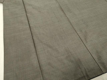 平和屋着物●男性　本場大島紬　アンサンブル　80亀甲　総詰め　正絹　逸品　DAAV1346tw