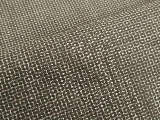 平和屋着物●男性　本場大島紬　アンサンブル　80亀甲　総詰め　正絹　逸品　DAAV1346tw