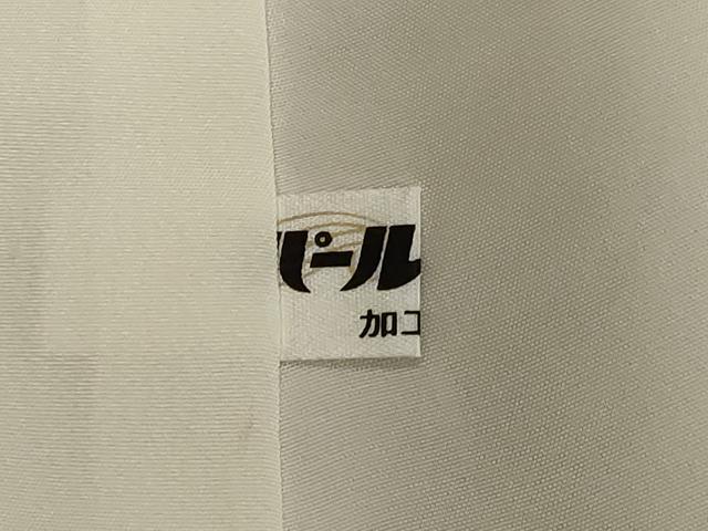 平和屋着物●上質な色無地 紋意匠 枯茶色 正絹 逸品 DAAV1378tw