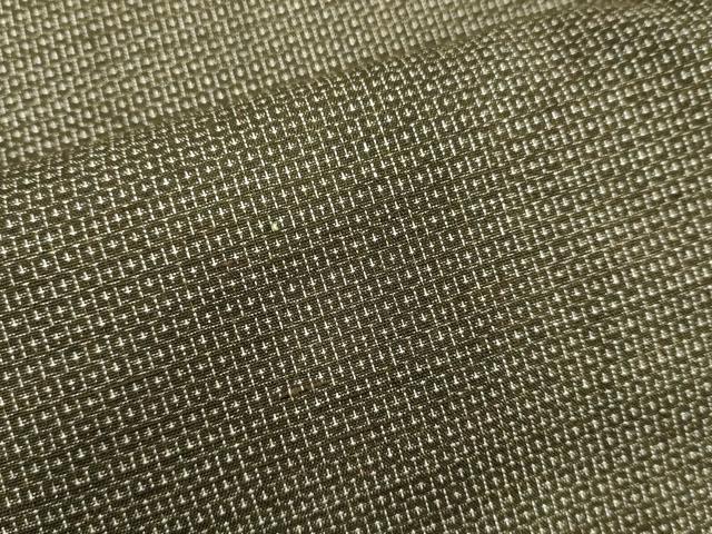 平和屋着物●男性 紬 アンサンブル 100亀甲 総詰め 正絹 逸品 DAAV1396tw