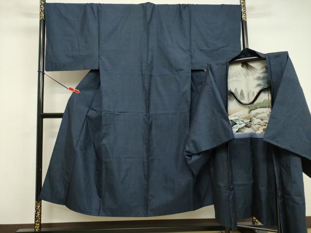 平和屋着物●男性 本場大島紬 アンサンブル 100亀甲 総詰め 正絹 逸品 DAAV1397tw