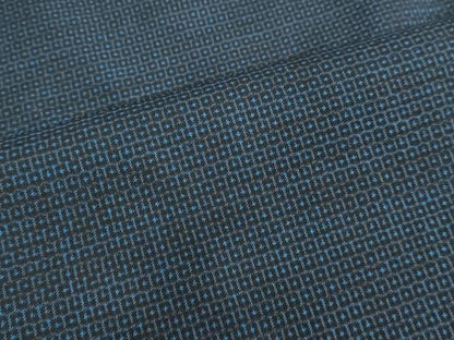 平和屋着物●男性 本場大島紬 アンサンブル 100亀甲 総詰め 正絹 逸品 DAAV1397tw