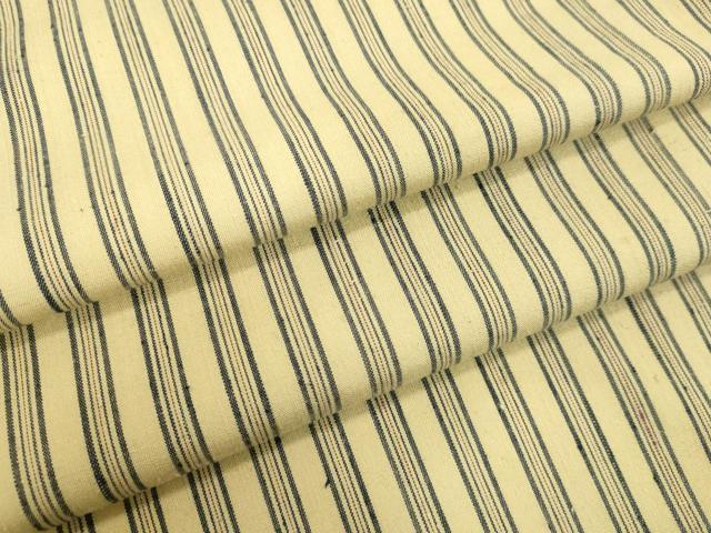 平和屋着物●上質な紬 間道 背抜き仕立て 正絹 逸品 DAAV1412tw