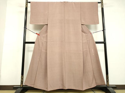 平和屋着物●江戸小紋　作家物　行儀　正絹　逸品　DAAV1435tw